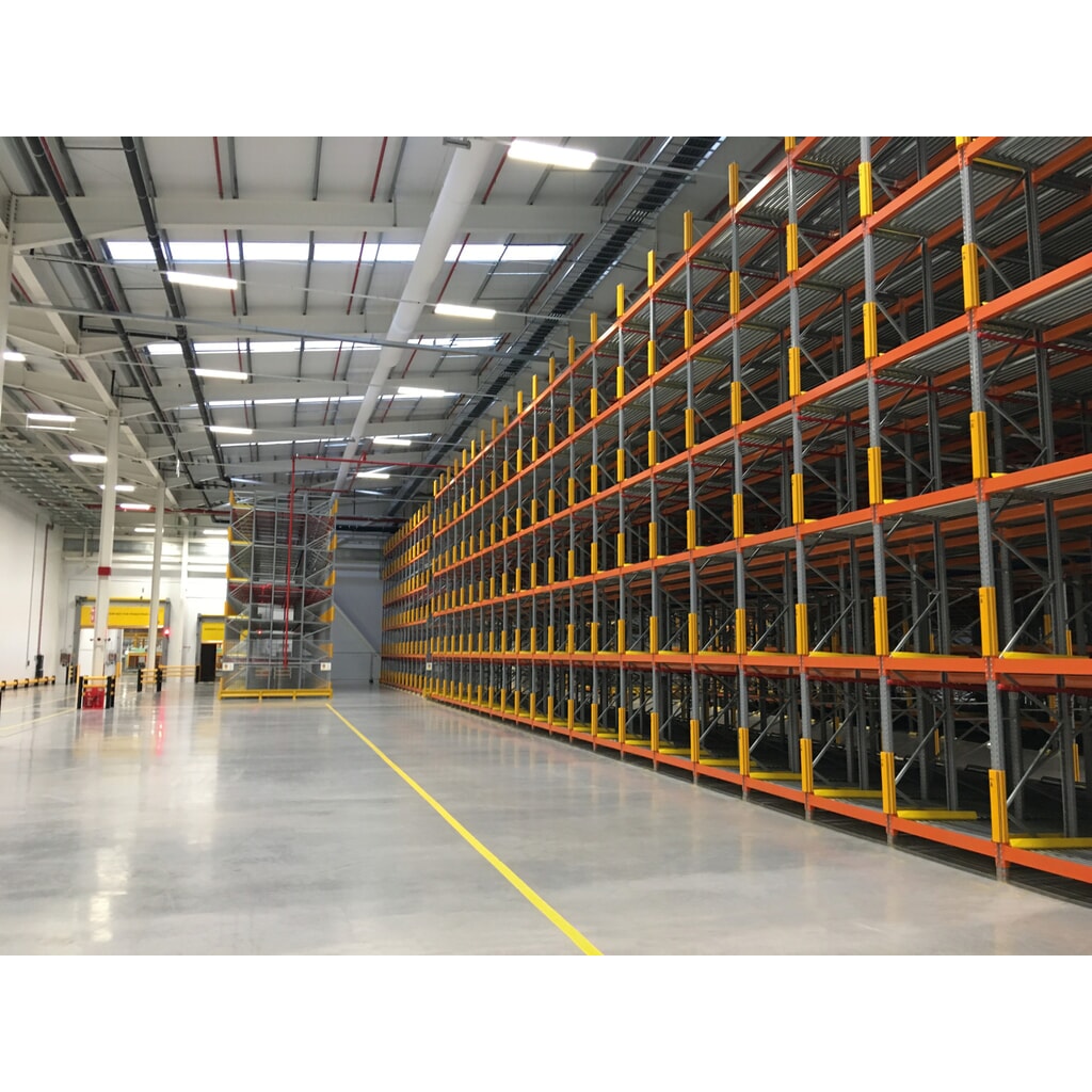 A-SAFE Protection contre les chocs pour rayonnages RackGuard en MEMAPLEX®, cote intérieure HxlxP 600 x 85 x 80 mm N° de l'image du produit 5 : A-SAFE Protection contre les chocs pour rayonnages RackGuard en MEMAPLEX®, cote intérieure HxlxP 600 x 85 x 80 mm