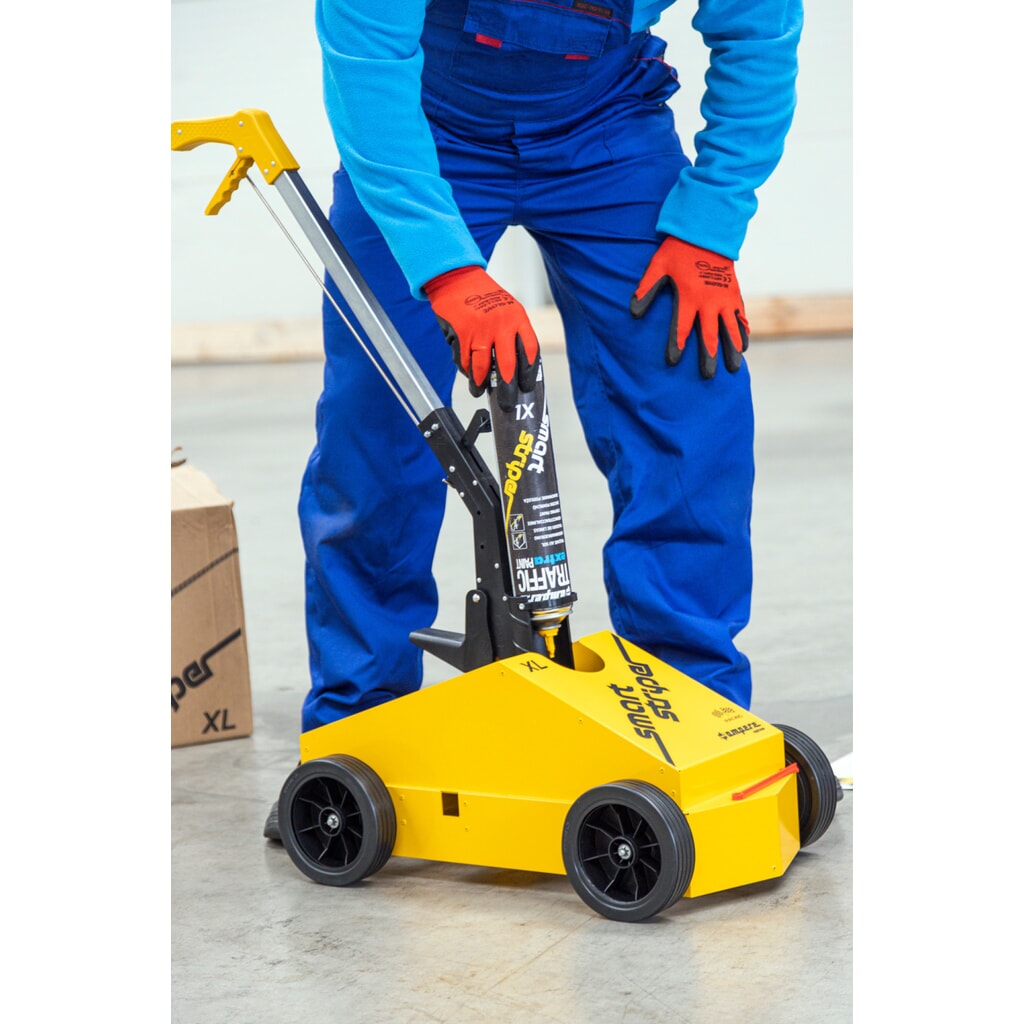A.M.P.E.R.E. Appareil de marquage au sol Smart Striper®. jaune N° de l'image du produit 4 : A.M.P.E.R.E. Appareil de marquage au sol Smart Striper®. jaune