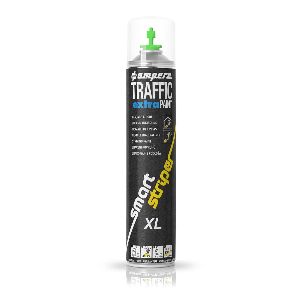 A.M.P.E.R.E. Peinture de marquage TRAFFIC extra Paint® XL 0,75 l, vert Illustration du produit: A.M.P.E.R.E. Peinture de marquage TRAFFIC extra Paint® XL 0,75 l, vert