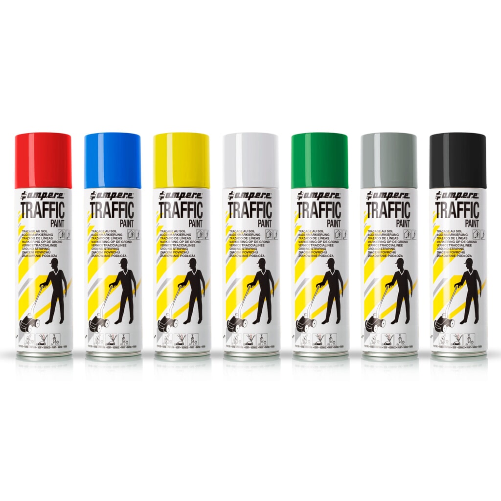 A.M.P.E.R.E. Peinture de marquage TRAFFIC 0,5 l, blanc N° de l'image du produit 4 : A.M.P.E.R.E. Peinture de marquage TRAFFIC 0,5 l, blanc