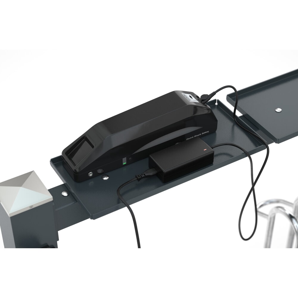 Numéro de l'image du produit 3: Compartiment de rangement pour module de recharge wsm®, pour 1 stationnement, gris anthracite