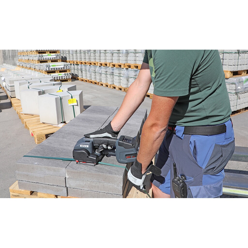 N° de l'image du produit 6 : Appareil de cerclage à batterie Signode BXT4 pour feuillards PP et PET, pour largeur de feuillard de 13 mm