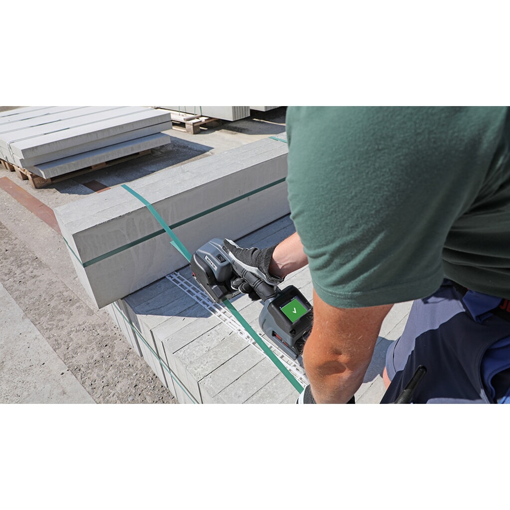 Appareil de cerclage à batterie Signode BXT4 pour feuillards PP et PET, pour largeur de feuillard de 13 mm N° de l'image du produit 11 : Appareil de cerclage à batterie Signode BXT4 pour feuillards PP et PET, pour largeur de feuillard de 13 mm