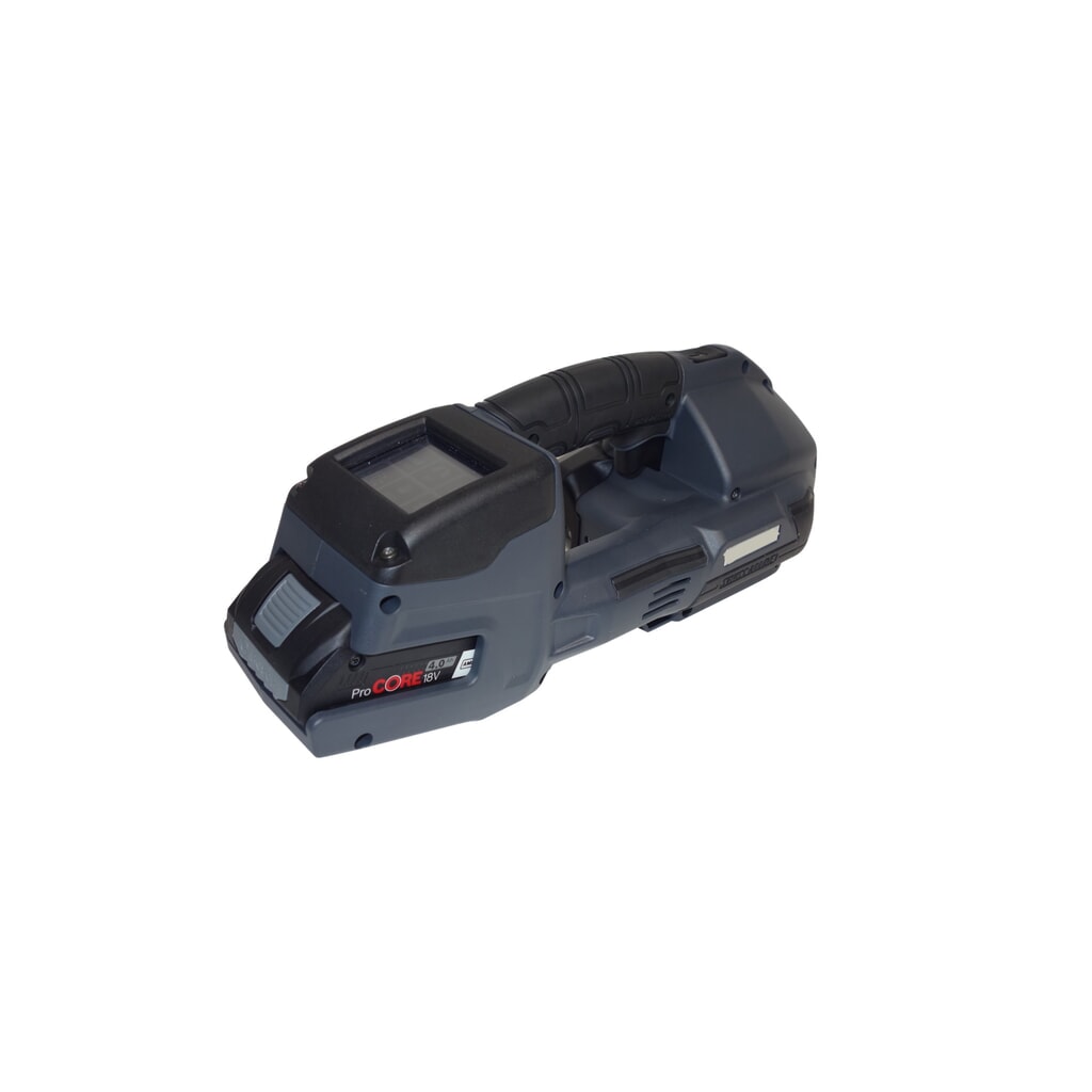 Illustration du produit: Appareil de cerclage à batterie Signode BXT4 pour feuillards PP et PET, pour largeur de feuillard de 19 mm