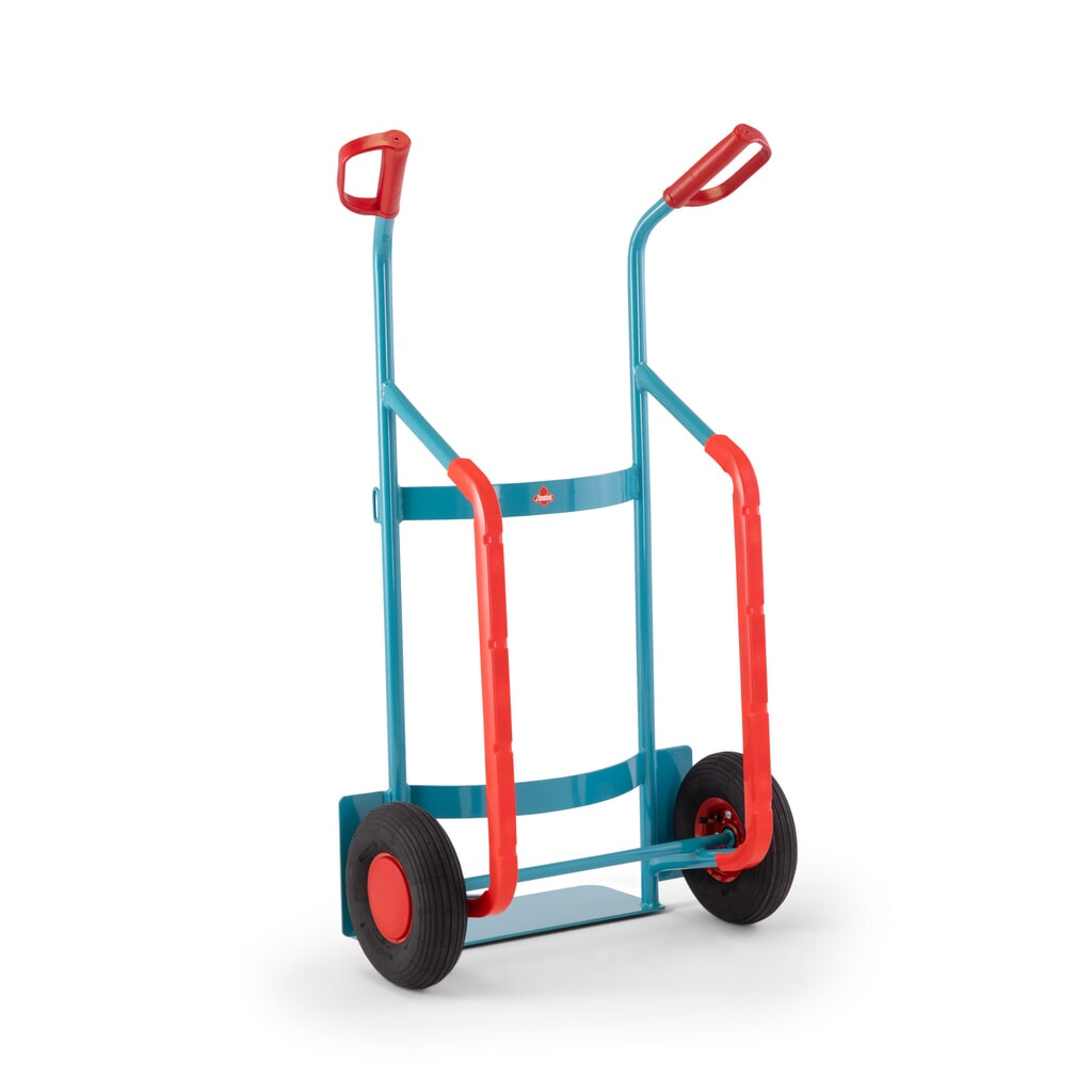Ameise® Diable porte-fûts pour 1x fût de 200 litres, capacité de charge 250 kg, bande de serrage de sécurité N° de l'image du produit 4 : Ameise® Diable porte-fûts pour 1x fût de 200 litres, capacité de charge 250 kg, bande de serrage de sécurité