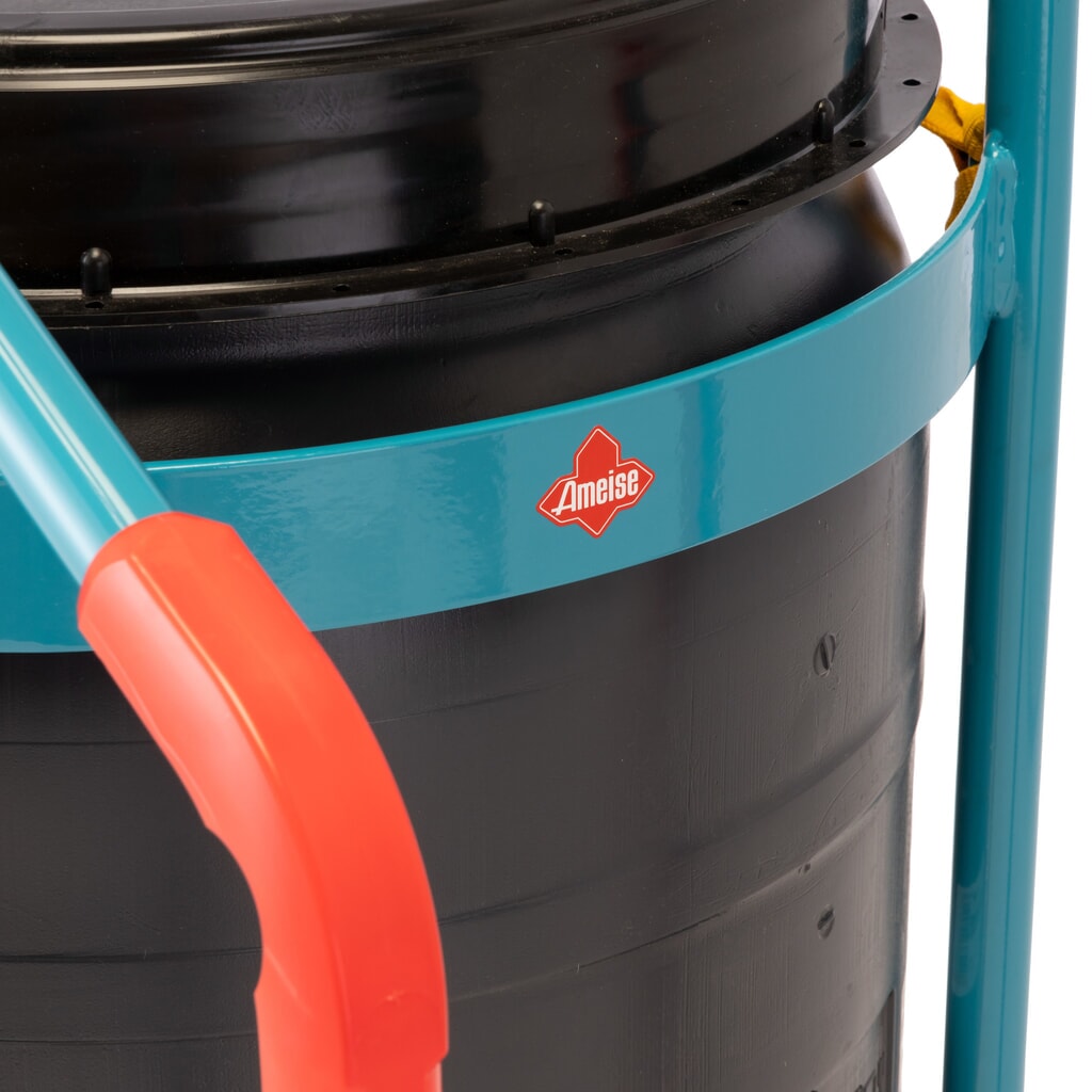 Ameise® Diable porte-fûts pour 1x fût de 200 litres, capacité de charge 250 kg, bande de serrage de sécurité N° de l'image du produit 7 : Ameise® Diable porte-fûts pour 1x fût de 200 litres, capacité de charge 250 kg, bande de serrage de sécurité