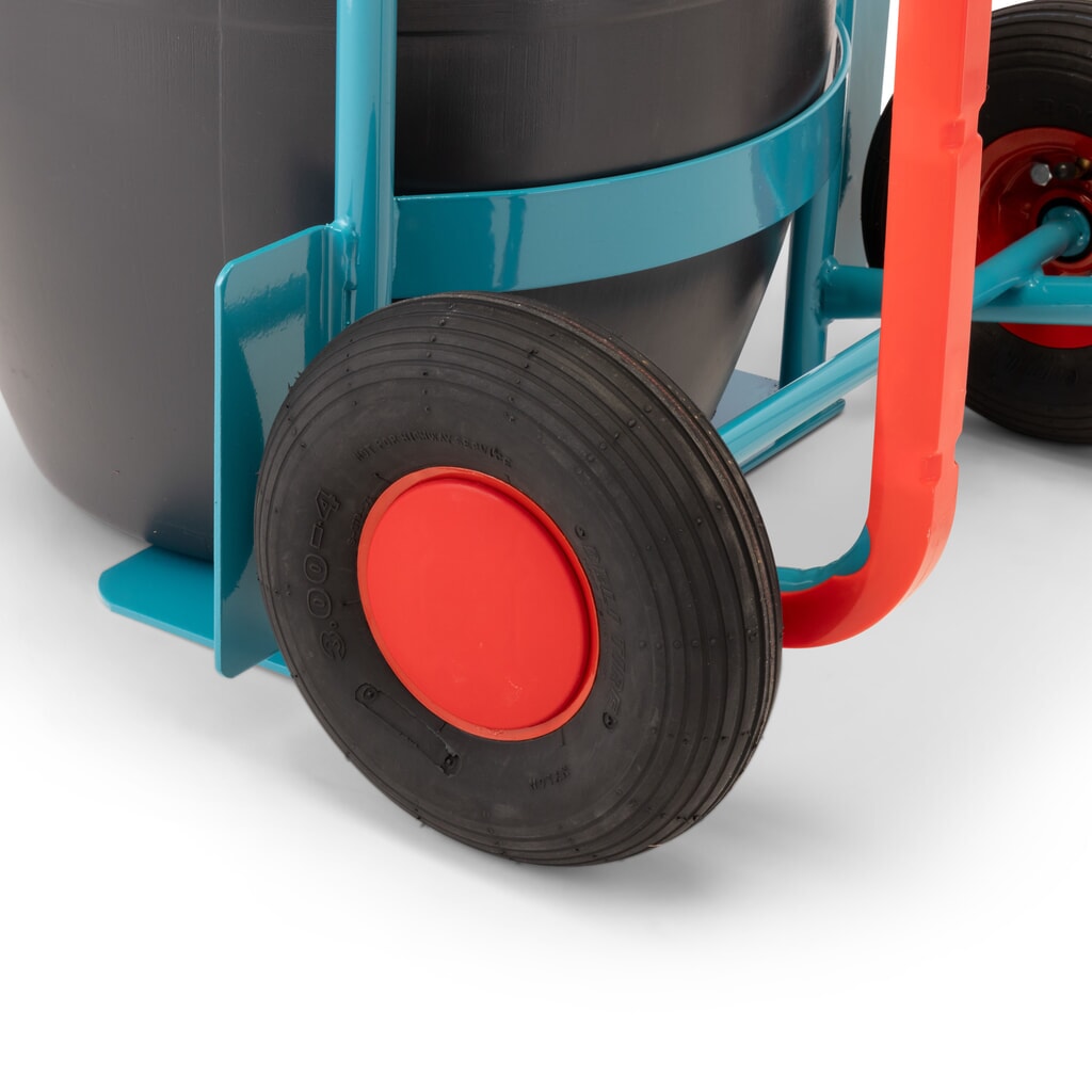 N° de l'image du produit 9 : Ameise® Diable porte-fûts pour 1x fût de 200 litres, capacité de charge 250 kg, bande de serrage de sécurité