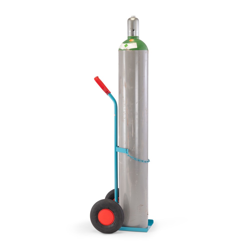 Numéro de l'image du produit 8: Ameise® Diable pour bouteilles en acier, pour 1 bouteille de 20-50 litres, pneumatiques gonflables