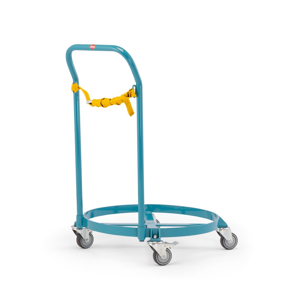 Numéro de l'image du produit 1: Ameise® Rouleur de fûts pour 1x fût de 200 litres, avec dossier de poussée