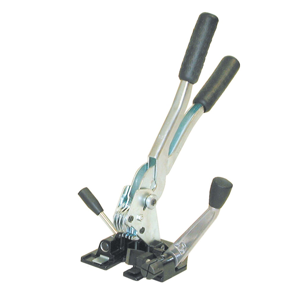 Appareil de cerclage manuel Universal pour feuillards en PP, pour largeur de feuillard 13 mm N° de l'image du produit 1 : Appareil de cerclage manuel Universal pour feuillards en PP, pour largeur de feuillard 13 mm
