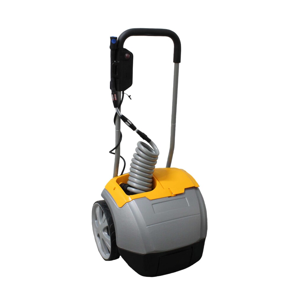 Aqua Trolley avec réservoir d’eau de 26 litres, pompe électrique et chargeur de batterie N° de l'image du produit 1 : Aqua Trolley avec réservoir d’eau de 26 litres, pompe électrique et chargeur de batterie