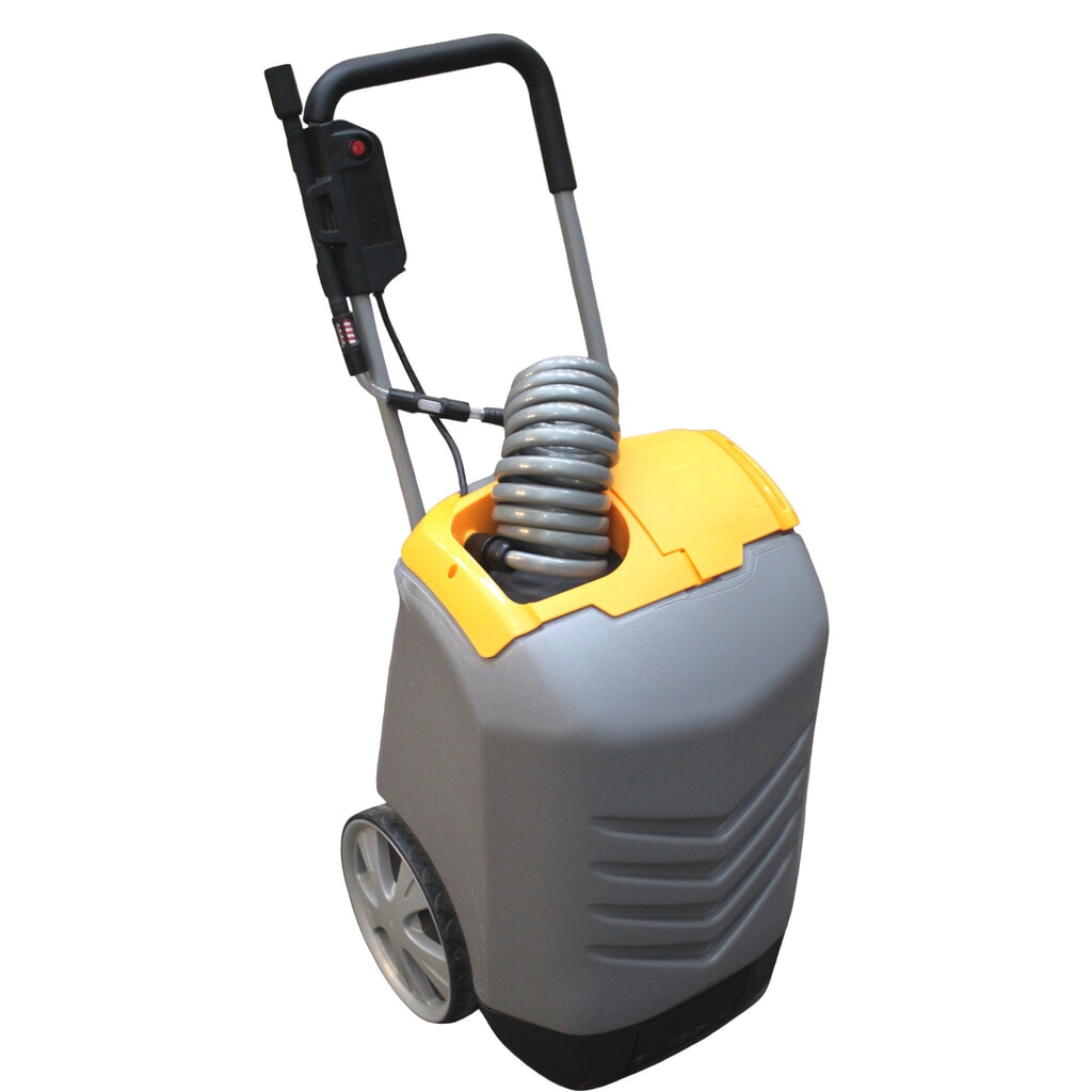 Aqua Trolley avec réservoir d’au de 60 l, pompe électrique, batterie et chargeur N° de l'image du produit 1 : Aqua Trolley avec réservoir d’au de 60 l, pompe électrique, batterie et chargeur