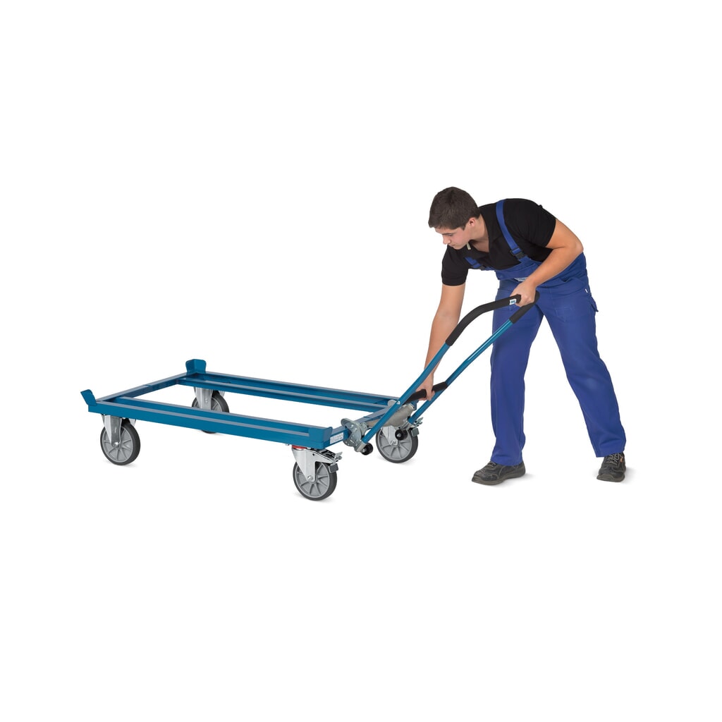 fetra® Arceau de poussée encliquetable pour rouleurs avec butées d’angle N° de l'image du produit 2 : fetra® Arceau de poussée encliquetable pour rouleurs avec butées d’angle