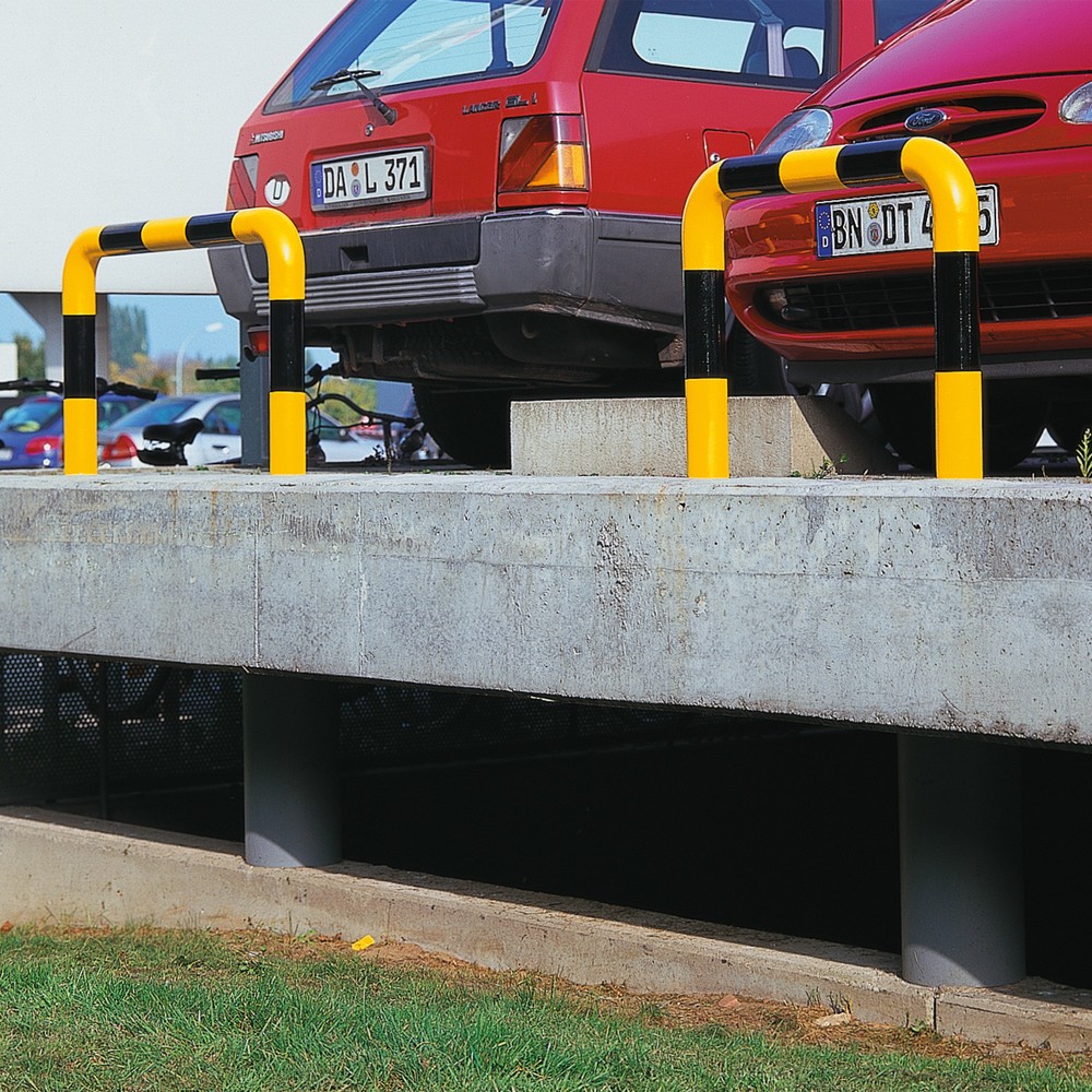 Numéro de l'image du produit 1: Arceau de protection, utilisation en extérieur, Ø 76 mm, H x l 600 x 1 000 mm