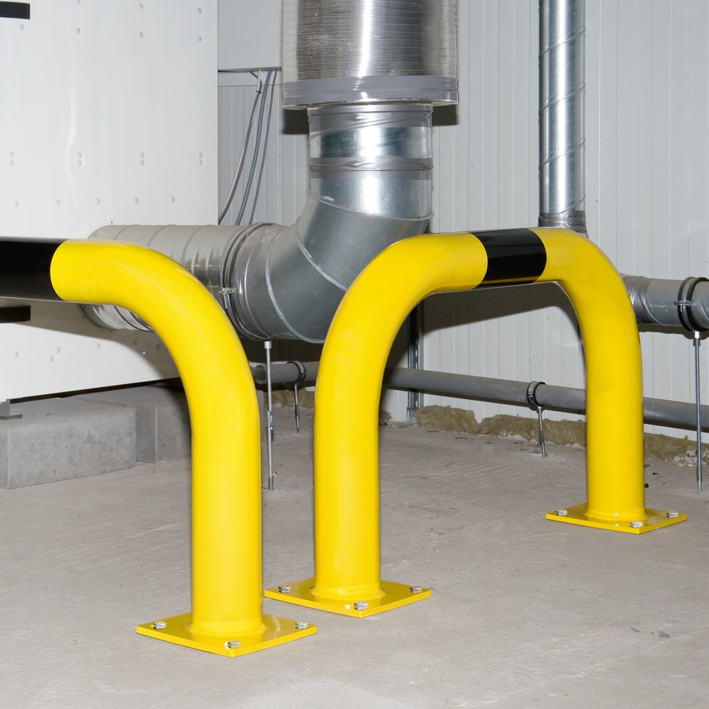 Numéro de l'image du produit 2: Arceau de protection, utilisation en extérieur, Ø 108 mm, H x l 600 x 1 000 mm