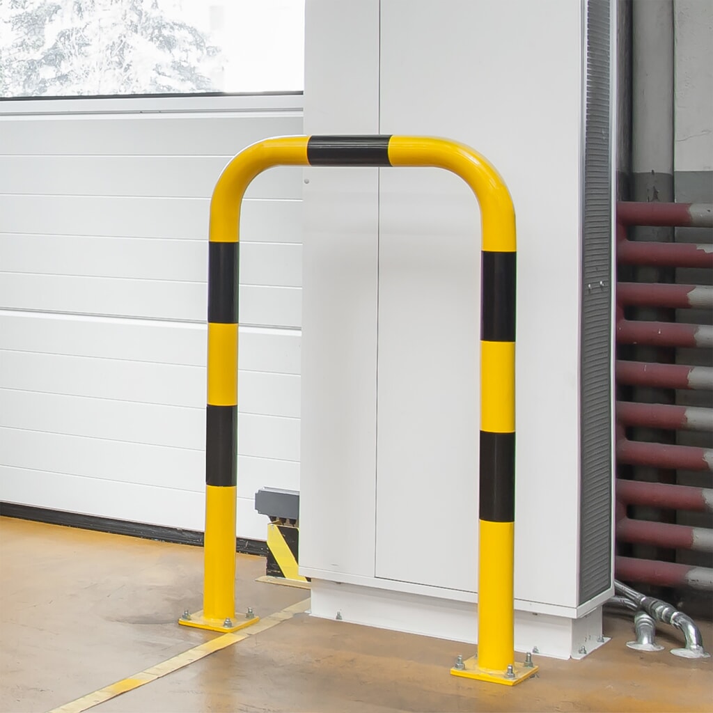 Arceau de protection, utilisation en intérieur, Ø 76 mm, H x l 1 200 x 750 mm N° de l'image du produit 2 : Arceau de protection, utilisation en intérieur, Ø 76 mm, H x l 1 200 x 750 mm