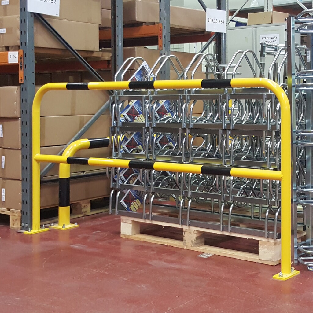Arceau de protection, utilisation en intérieur, H x l 1 000 x 2 000 mm N° de l'image du produit 2 : Arceau de protection, utilisation en intérieur, H x l 1 000 x 2 000 mm