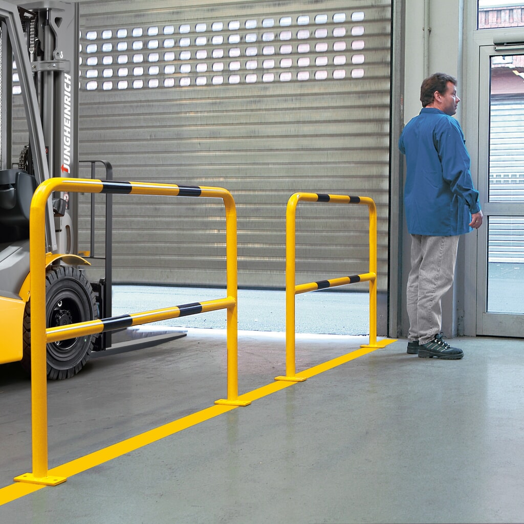 N° de l'image du produit 8 : Arceau de protection, utilisation en intérieur, H x l 1 000 x 1 500 mm