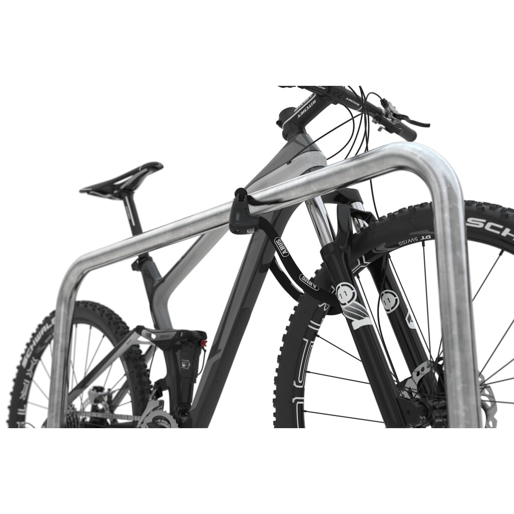 Arceau range vélo, standard, à bétonner, longueur 1 000 mm N° de l'image du produit 2 : Arceau range vélo, standard, à bétonner, longueur 1 000 mm