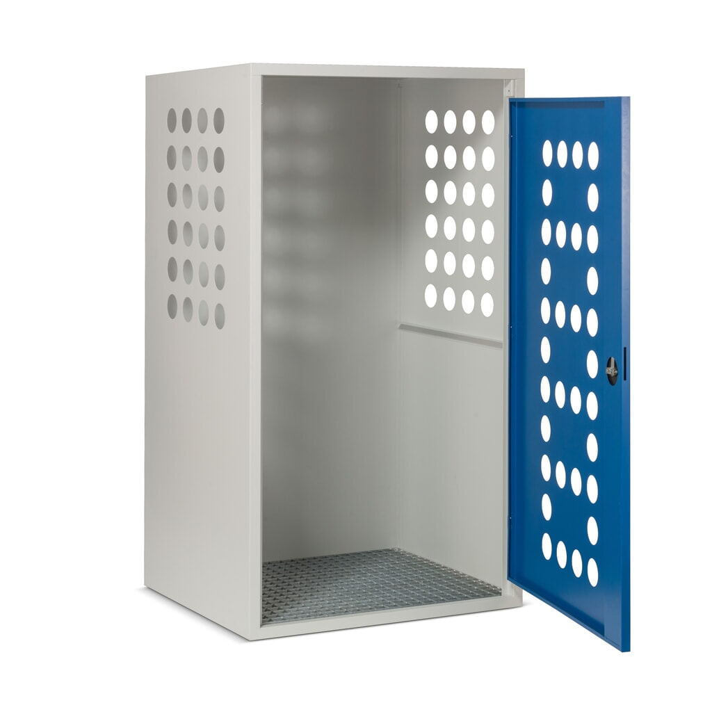 Armoire à bouteilles de gaz propane Steinbock®, 1 porte N° de l'image du produit 4 : Armoire à bouteilles de gaz propane Steinbock®, 1 porte