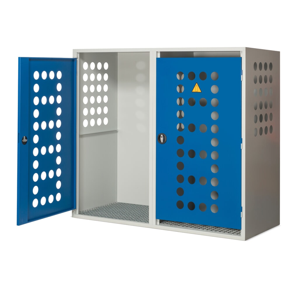 Armoire à bouteilles de gaz propane Steinbock®, 2 portes N° de l'image du produit 6 : Armoire à bouteilles de gaz propane Steinbock®, 2 portes