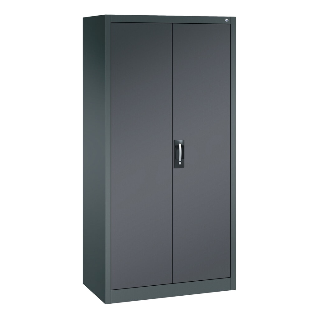 Armoire à outils C+P, tiroirs 4 x 174 mm, 6 tablettes, largeur 930 mm, gris anthracite, gris noir Illustration du produit: Armoire à outils C+P, tiroirs 4 x 174 mm, 6 tablettes, largeur 930 mm, gris anthracite, gris noir