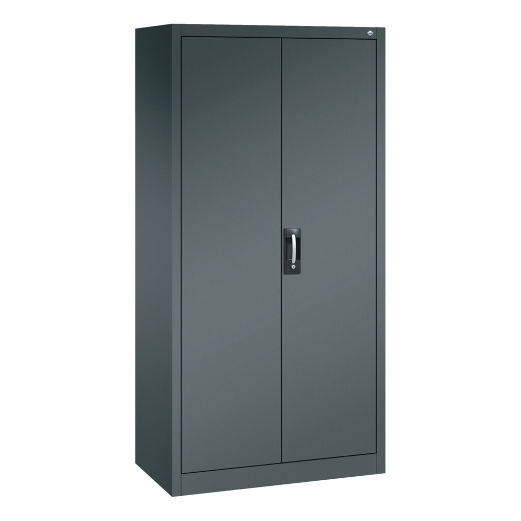 Armoire à outils C+P, tiroirs 4 x 174 mm, 6 tablettes, largeur 930 mm, gris anthracite, gris anthracite Illustration du produit: Armoire à outils C+P, tiroirs 4 x 174 mm, 6 tablettes, largeur 930 mm, gris anthracite, gris anthracite