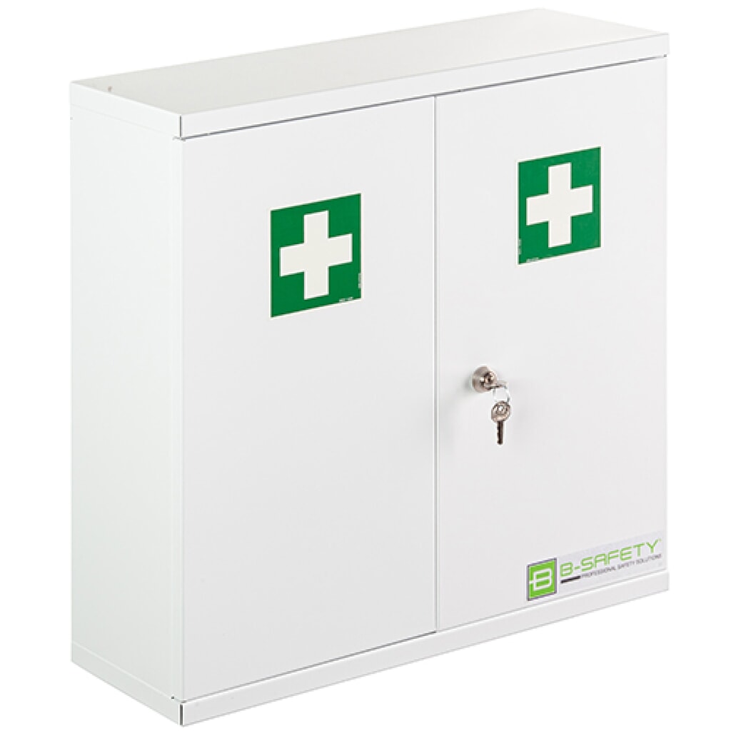 Illustration du produit: Armoire à pharmacie B-Safety PREMIUM plus, avec remplissage DIN 13157