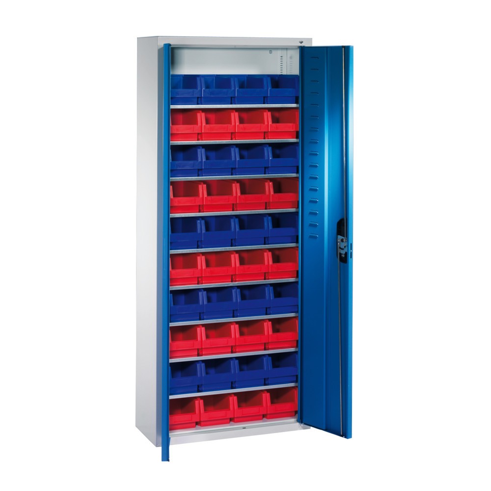 Numéro de l'image du produit 1: Armoire à portes battantes C+P avec bacs à bec, HxlxP 1 690 x 700 x 300 mm, 40x taille 3