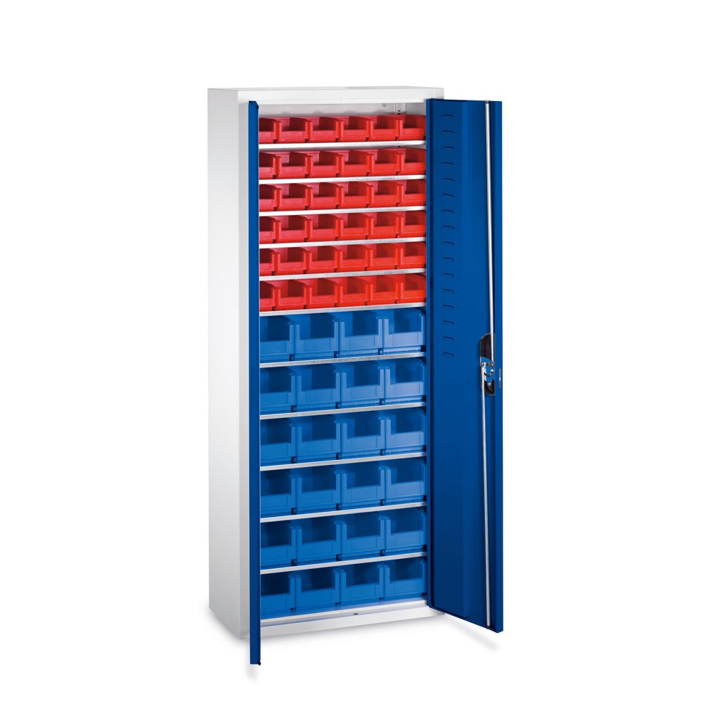 Numéro de l'image du produit 1: Armoire à portes battantes C+P avec bacs à bec, HxlxP 1 690 x 700 x 300 mm, 36x taille 2, 24x taille 3
