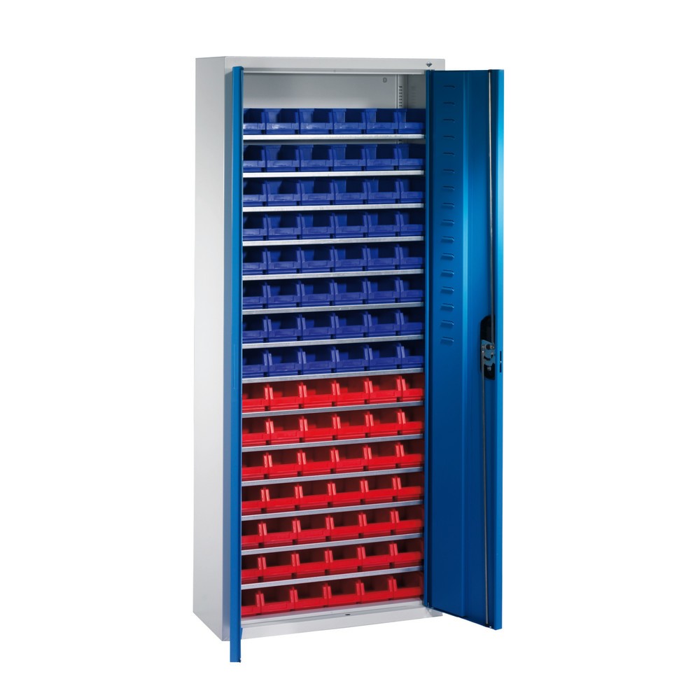 Numéro de l'image du produit 1: Armoire à portes battantes C+P avec bacs à bec, HxlxP 1 690 x 700 x 300 mm, 90x taille 2