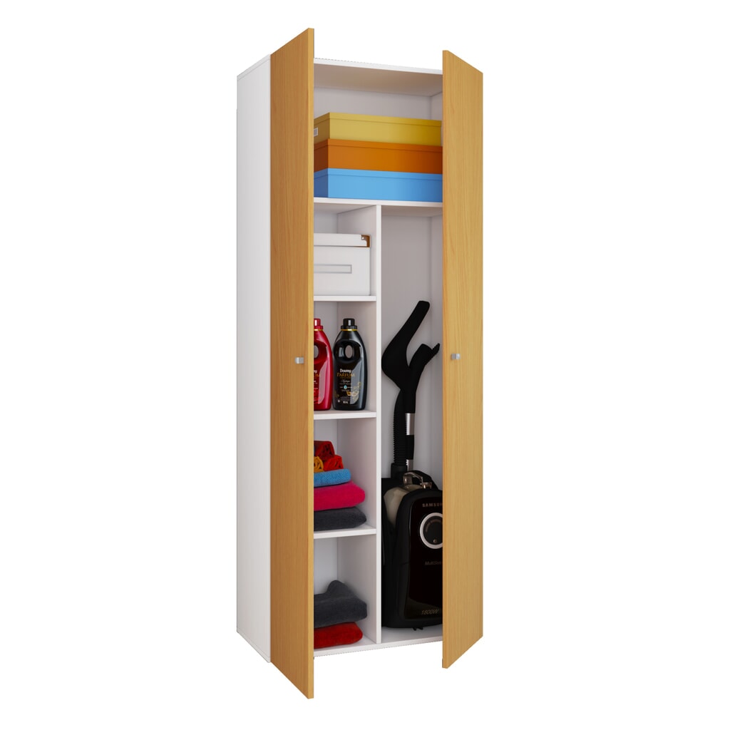 Armoire à produits d’entretien Vandol II, avec portes