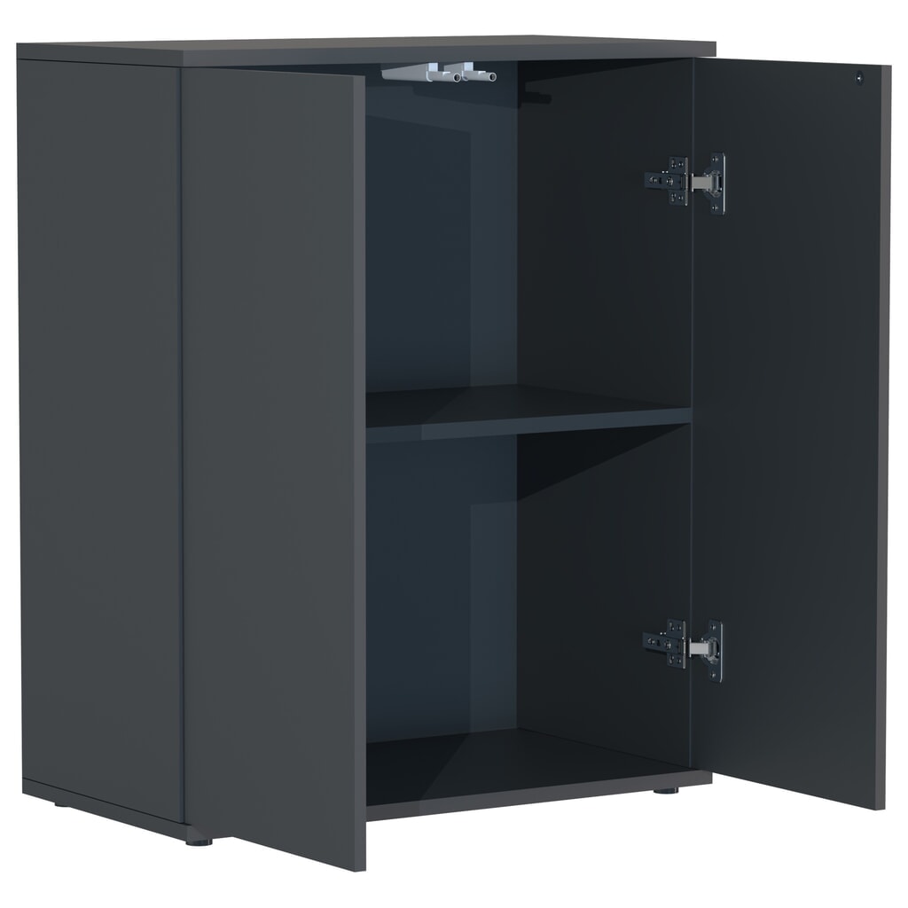 VCM Armoire Dalosa 2 compartiments, anthracite N° de l'image du produit 4 : VCM Armoire Dalosa 2 compartiments, anthracite