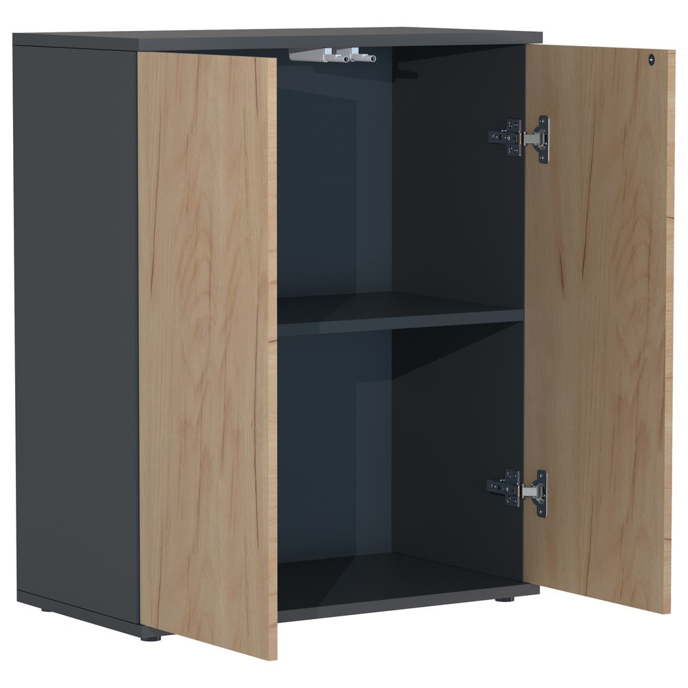 Numéro de l'image du produit 6: Armoire Dalosa 2 compartiments, chêne miel