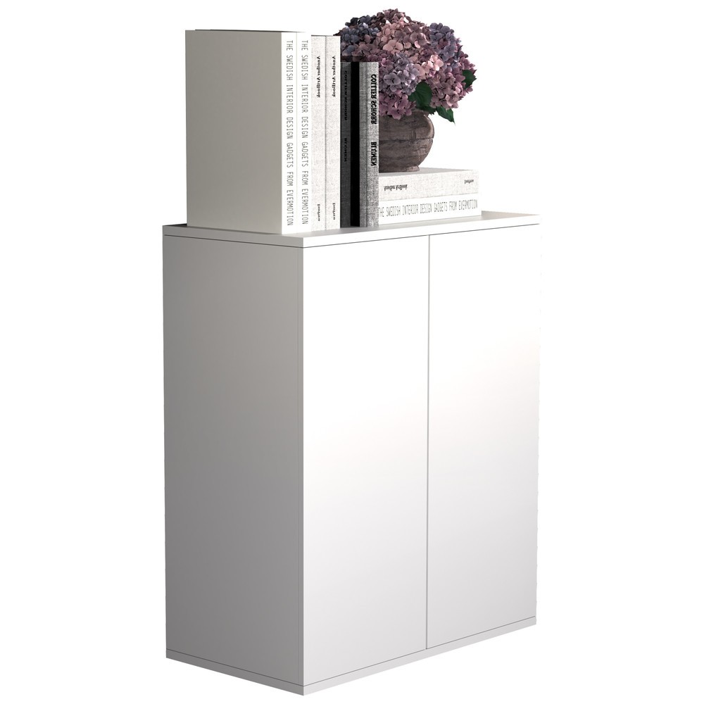 Illustration du produit: VCM Armoire Dalosa 2 compartiments, blanc