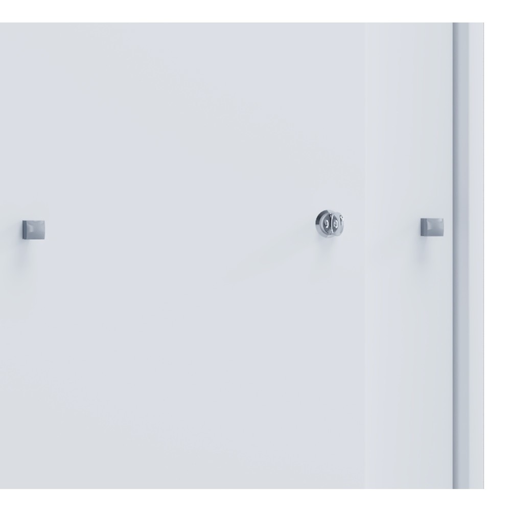 Numéro de l'image du produit 3: Lona Armoire de bureau avec portes coulissantes, 3 compartiments, HxLxP 1,110 x 700 x 400 mm, blanc