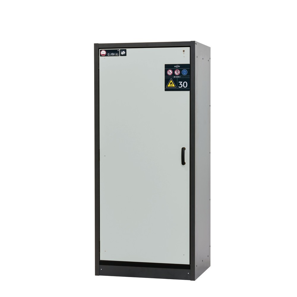 Numéro de l'image du produit 1: Armoire de sécurité asecos® Type 30, HxlxP 1 947 x 864 x 620 mm, gris anthracite/gris clair