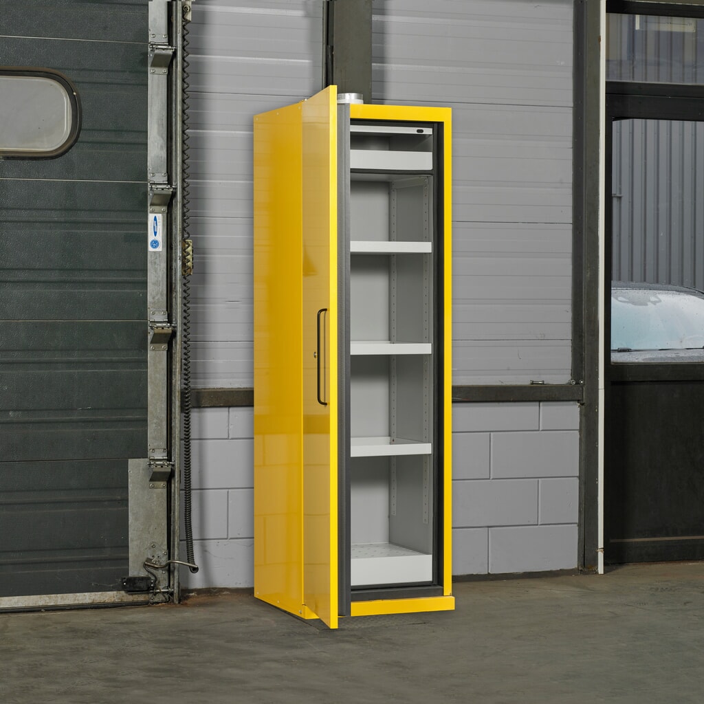 N° de l'image du produit 4 : Armoire coupe-feu EN F90 Justrite®, 1 vantail