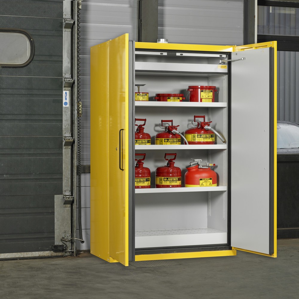 Numéro de l'image du produit 8: Armoire de sécurité Justrite® EN F90, 2 battants