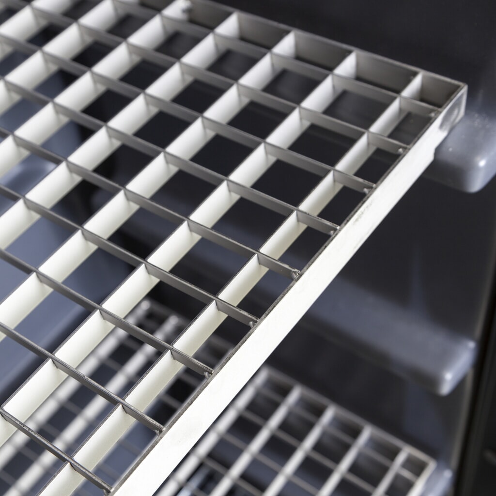 Denios armoire pour produits chimiques en polyéthylène (PE), H x l x P 1 130 x 610 x 640 mm, 2 grilles galvanisées N° de l'image du produit 3 : Denios armoire pour produits chimiques en polyéthylène (PE), H x l x P 1 130 x 610 x 640 mm, 2 grilles galvanisées