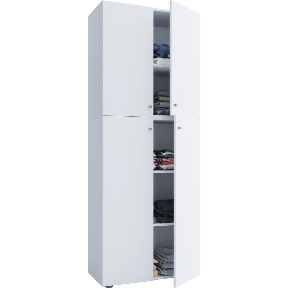 Numéro de l'image du produit 3: Armoire Lona XXL portes battantes, blanche