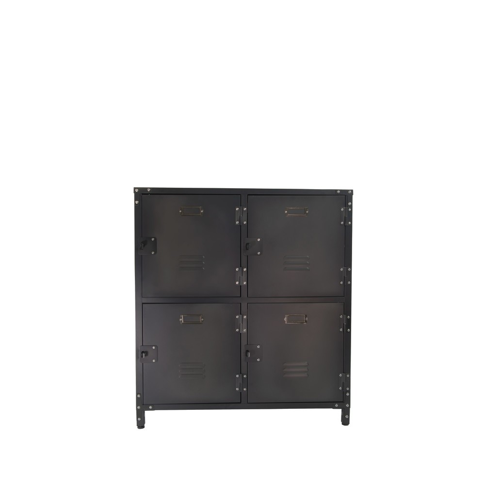 Numéro de l'image du produit 1: Armoire métallique Vintage, 4 compartiments