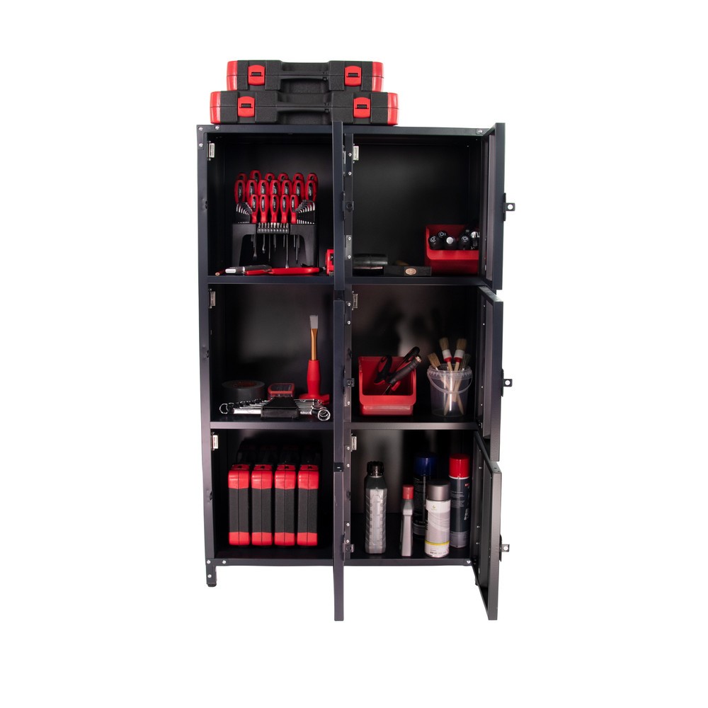 Numéro de l'image du produit 6: Armoire métallique Vintage, 6 compartiments