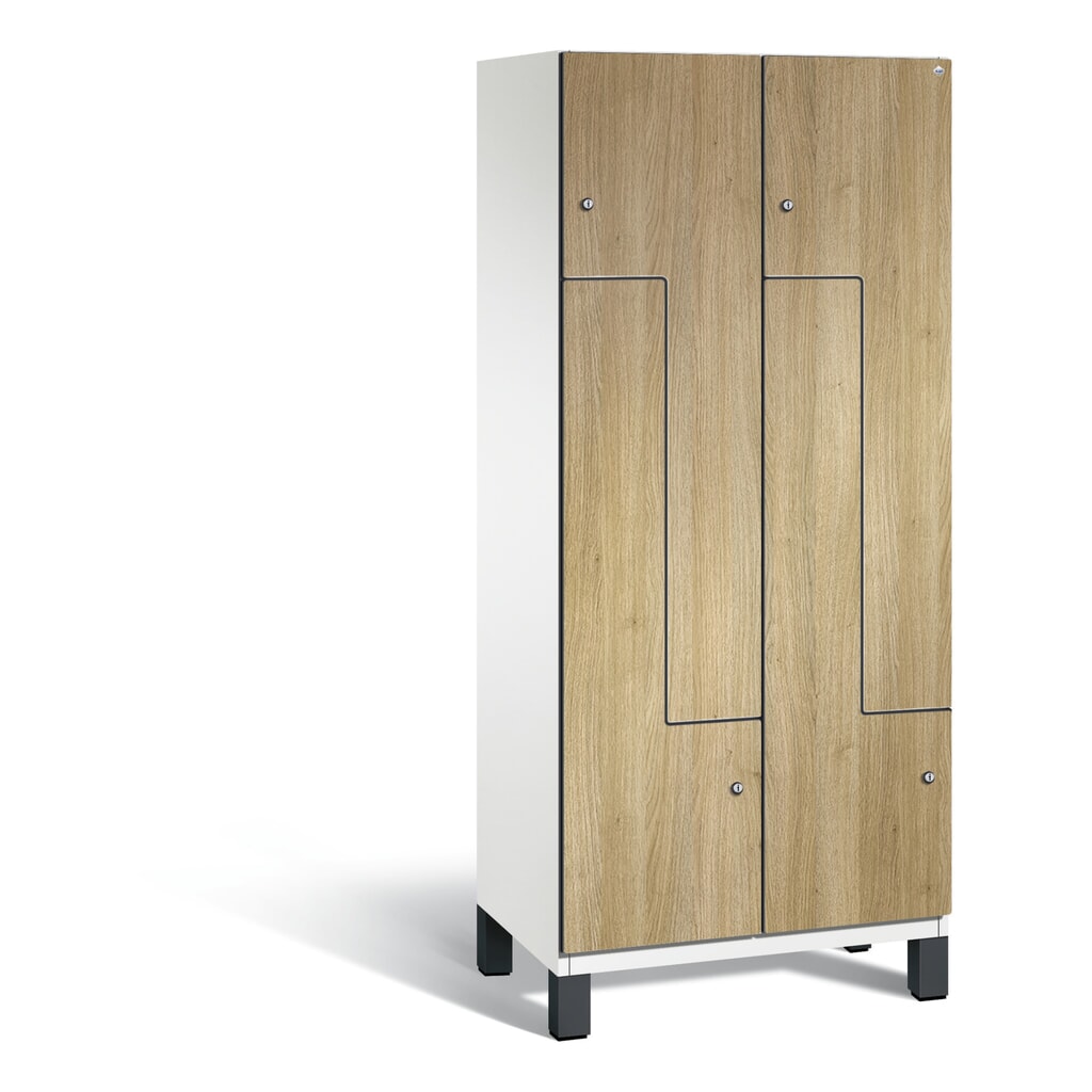 Armoire-penderie en Z Cambio C+P, 2 compartiments, largeur des compartiments 400 mm