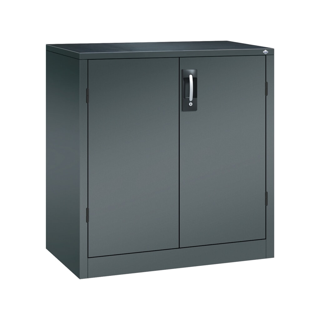 Armoire pour charges lourdes C+P avec 1 tablette, H x l x P 1 000 x 930 x 500 mm, gris anthracite, gris anthracite Illustration du produit: Armoire pour charges lourdes C+P avec 1 tablette, H x l x P 1 000 x 930 x 500 mm, gris anthracite, gris anthracite