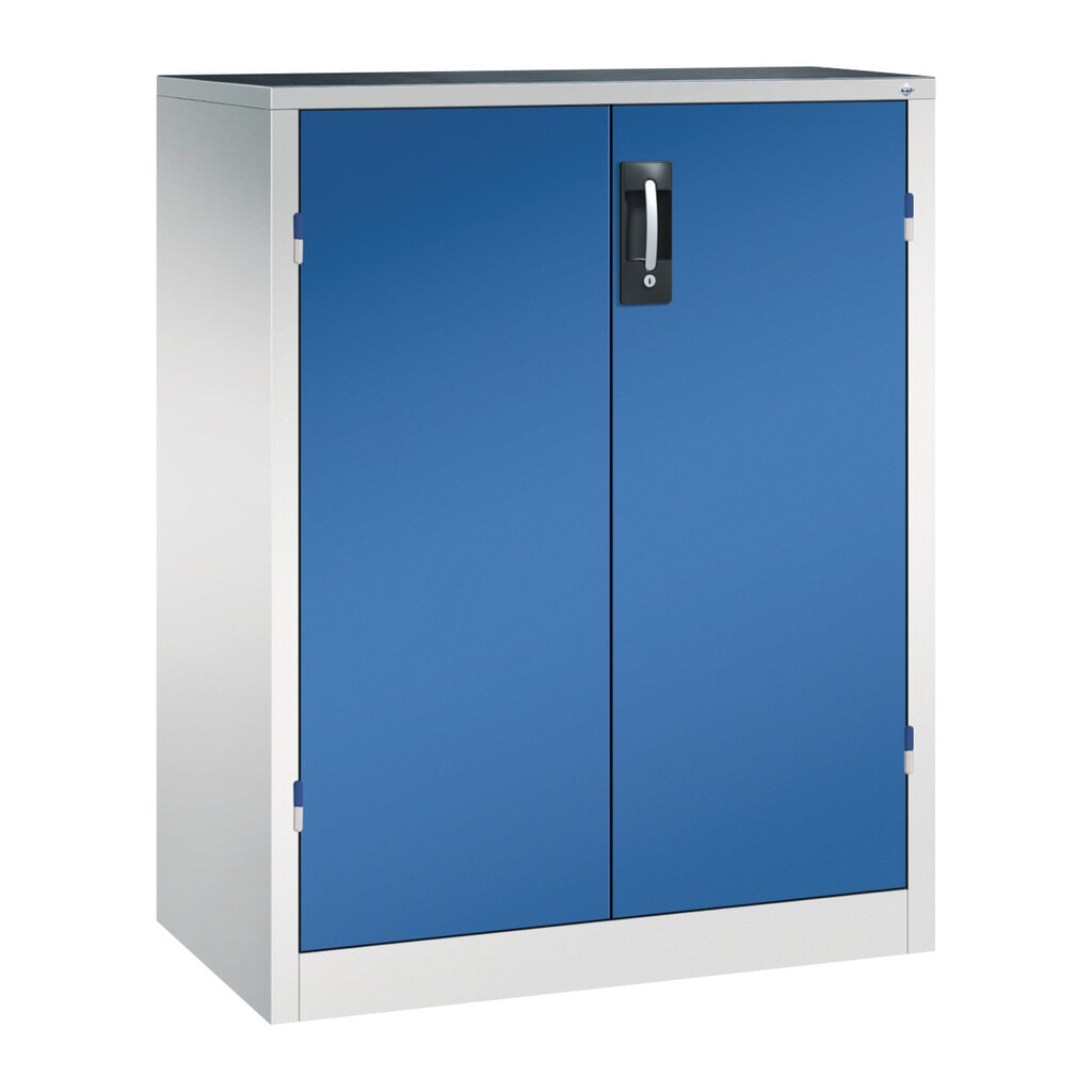 Armoire pour charges lourdes C+P avec 2 tablettes, H x l x P 1 200 x 930 x 500 mm, gris clair, bleu gentiane Illustration du produit: Armoire pour charges lourdes C+P avec 2 tablettes, H x l x P 1 200 x 930 x 500 mm, gris clair, bleu gentiane