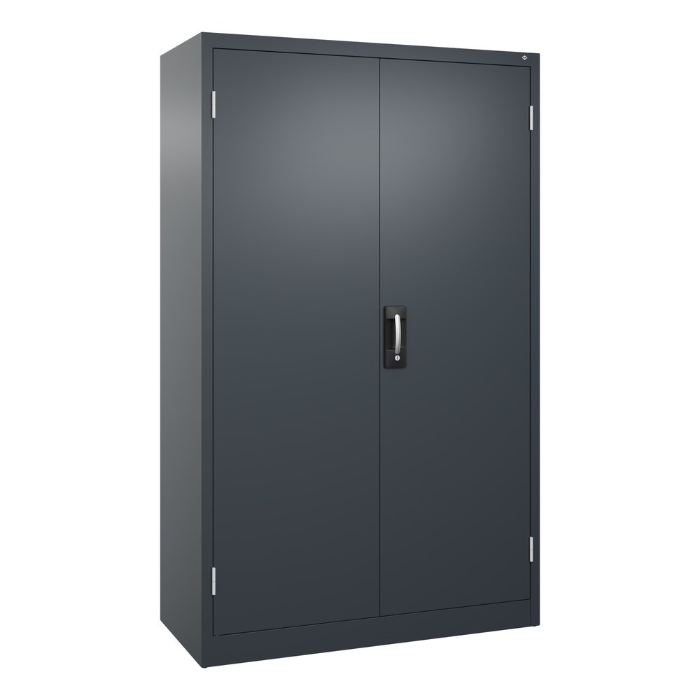 Numéro de l'image du produit 1: Armoire pour charges lourdes C+P avec 4 tablettes, H x l x P 1 950 x 1 200 x 500 mm, gris anthracite, gris anthracite