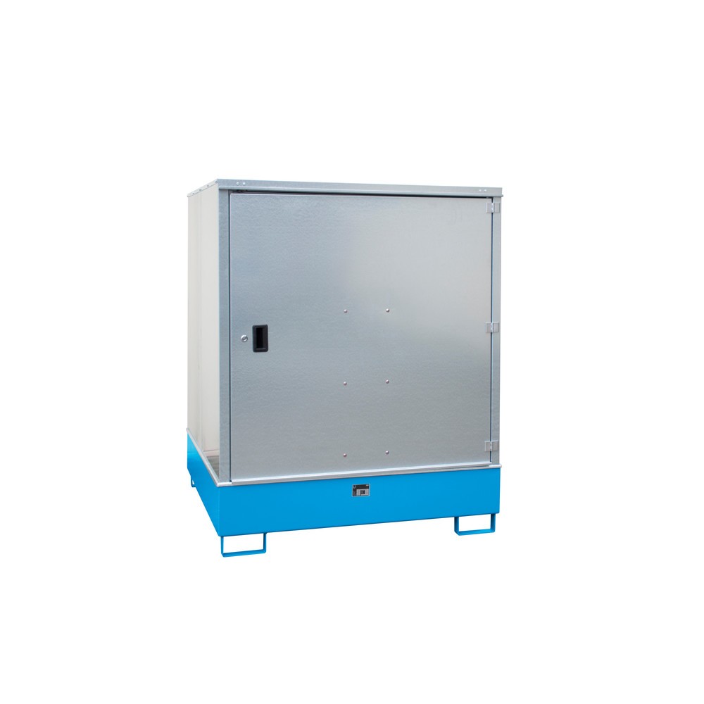 Numéro de l'image du produit 1: Armoire de sécurité GS-4 Bauer®, peinte, bleu clair
