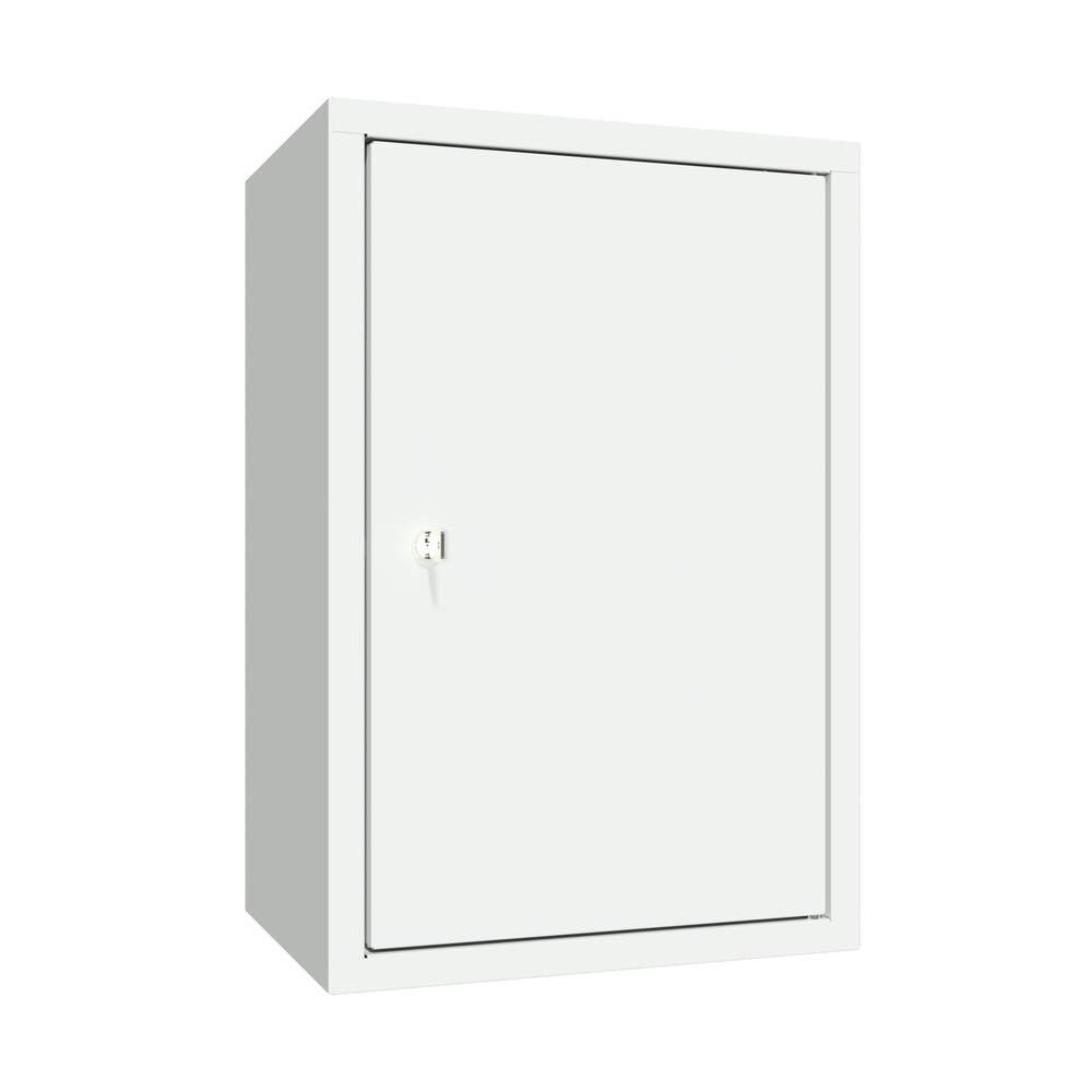 Numéro de l'image du produit 1: Armoire suspendue PAVOY, H x l x P 600 x 400 x 300 mm, paroi arrière perforée, gris clair, gris clair