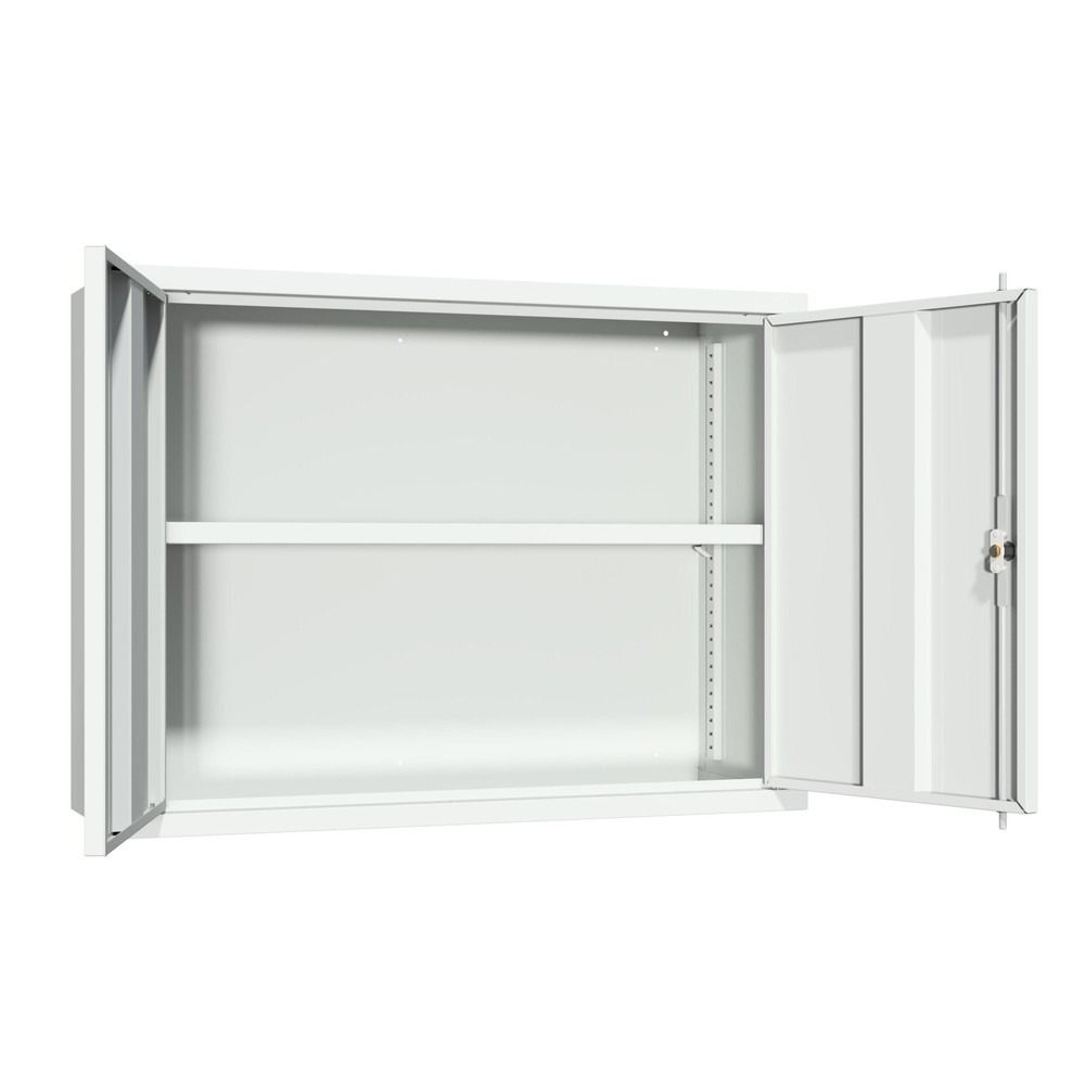 Numéro de l'image du produit 3: Armoire suspendue PAVOY, H x l x P 600 x 800 x 300 mm, gris clair, gris clair